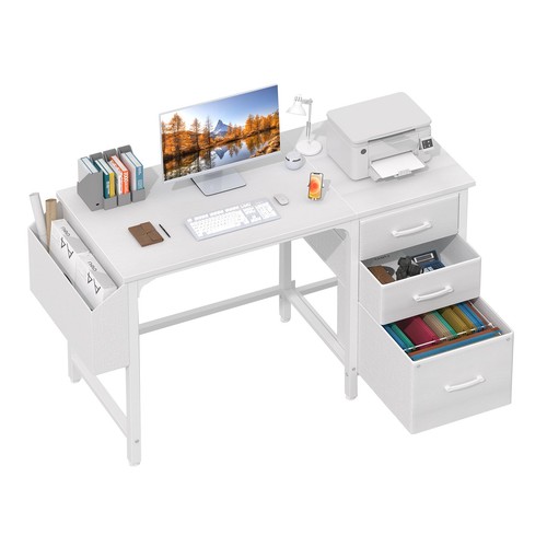 Schreibtisch weiß 120x50cm - schreibtisch,