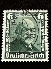 Deutsches Reich Plattenfehler Anlasserkurbel Mi.Nr. 604 III gestempelt 500 Euro