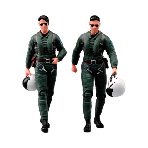 Pilotenfigur handbemalt