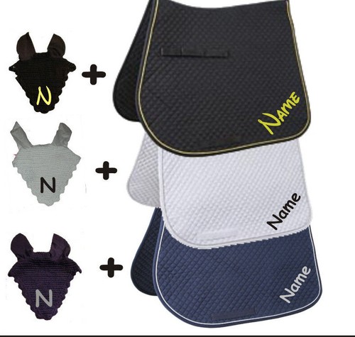 Set schabracke dressur navy - set,