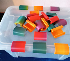 Ikea 1 € Verschluss Clips Set für Ikea Samla Box 5l, 11l, 22l Regenbogenfarbe