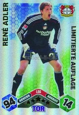 Match Attax 10/11 - LE 6 - RENÉ ADLER - Limitierte Auflage