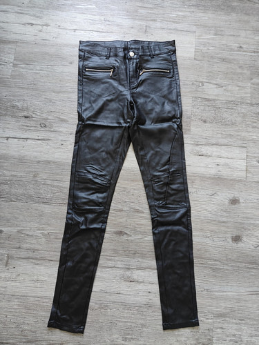 Kunstleder hose leggings - hose,