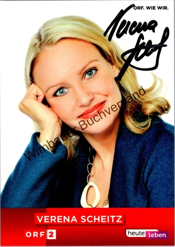 Original autogramm verena - autogramm,