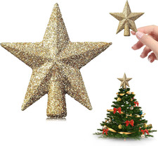 Weihnachtsbaum Stern Spitze klein Christbaumspitze Mini Deko