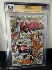The Uncanny X-Men #121 Chris Claremont Autograph Signature CGC 5.5