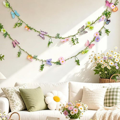 Wildblumen girlande stück - wildblumen,
