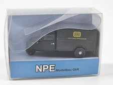 NPE Modellauto 1:87 H0 Goliath Dreirad Deutsche Bundesbahn DB