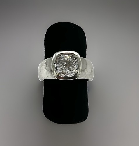 925 silberring fianit - 925/-, silberring,