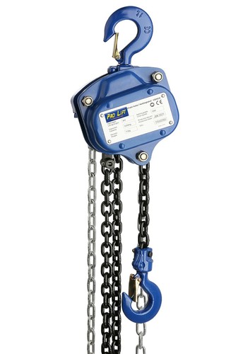 Hubhöhe kettenzug - 6m, 1t