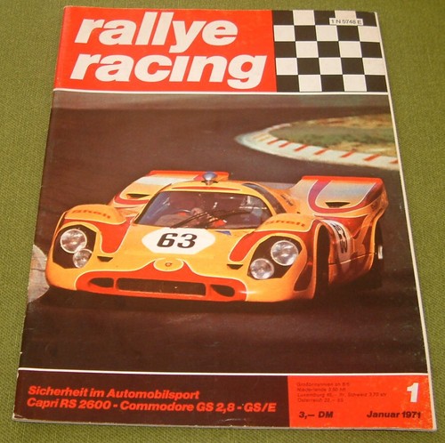 Rallye racing 1971 - rallye, opel