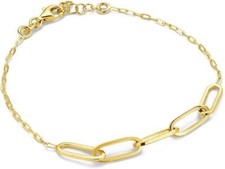 MIORE Damen Armband Paperclip