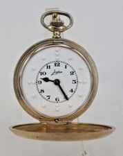 Savonnette Junghans Blindenuhr 47b/1 Stahl/Nickel um 1940 - TOPZUSTAND (108326)