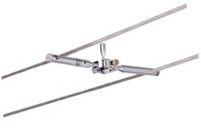 Paulmann Seilsystem-Spot Togo Chrom Seillampe ohne Birne Gu5,3 Fassung 10W