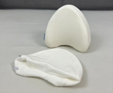 2x Sanidorm Visko Memory Beinkissen Kniekissen mit 1xErsatzbezug, , Weiß