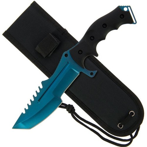 Huntsman jagdmesser blau - huntsman,