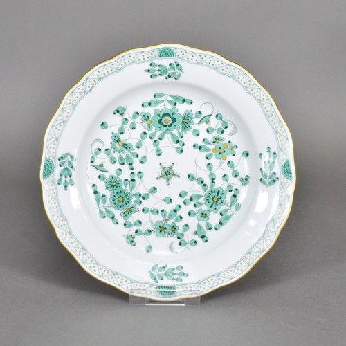 Meissen indisch grün teller - grün,