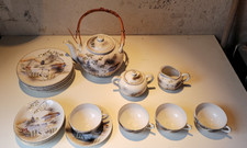 Sehr schönes asiatisches Kutani Porzellan Teeservice