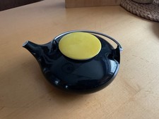 Arzberg Teeservice  TUNIS Rio schwarz  Design Ulrike Bögel 80er J.