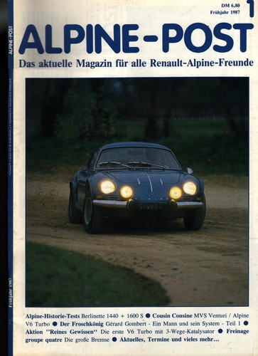 Zeitschrift alpine post 1 - zeitschrift, #1