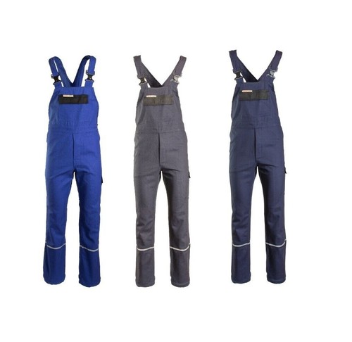 Brixton natur blau latzhose - blau,
