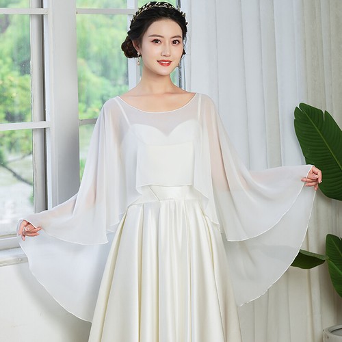 Damen netz chiffon umhang - netz,