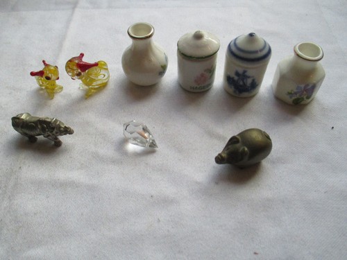 Sammlung miniatur vasen - vasen, und