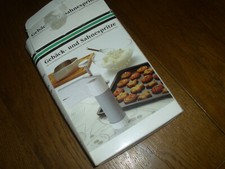 GEBÄCK - UND  SAHNESPRITZE    GEBÄCKSPRITZE     SPRITZTÜLLEN        FORMSCHEIBEN