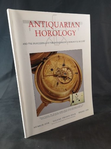 Antiquarian horology and the - horology,