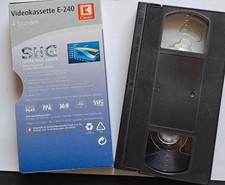 VHS Cassette E-240 min Leerkassette, Neu in original Kartonhülle, SHG Classic 