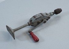 alte Flott Metall Bohrmaschine Handbohrmaschine Brustleier zwei Gänge bis 12 mm