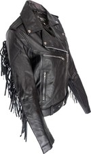 neue damen lederjacke Brando