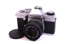 Pentacon Praktica DTL3 analoge Spiegelreflexkamera mit Pentacon auto MC 1.8/50