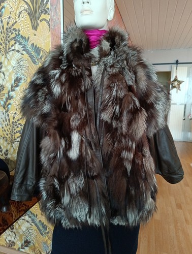 Designe jacke echtes - echtes, pelz