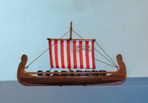Wikinger drachenboot fertiges - drachenboot,,