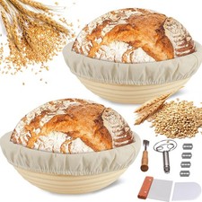 Gärkörbchen für brot - gärkörbchen, 2x