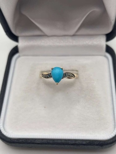 Ring 10k gelbgold vintage - 10k,