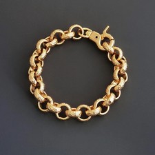 18K Gelbgold Über Chunky