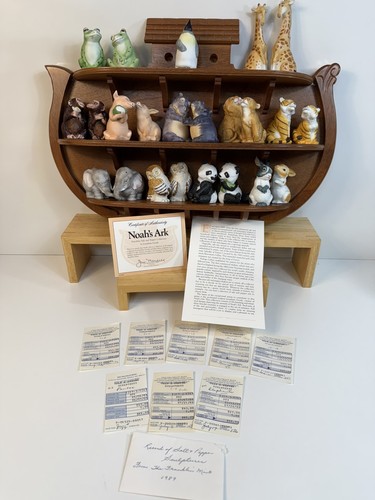 Vtg franklin mint noahs ark - noahs,