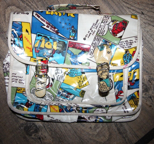 Vintage pop art aktentasche - vintage,