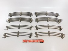 12x Märklin Spur 0 Gleis 12er/12 er Kreis für elektrischen Betrieb #CI239-2