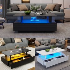 Couchtisch mit led beleuchtung - mit,