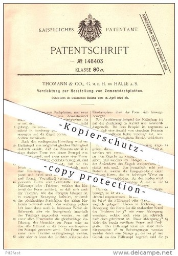 Original patent thomann - thomann, &