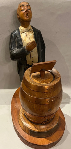 Alt holz figur - holz, am