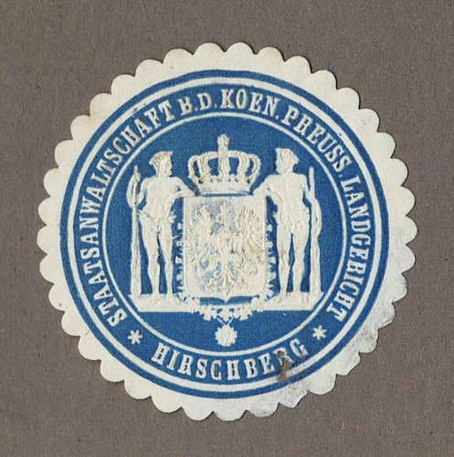 Siegelmarke staatsanwaltschaft - siegelmarke,