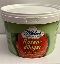 Kuders Rosen - Dünger für alle Edel-, Topf-, Klettet-, Garten-… 2, 2 kg (B-Ware)