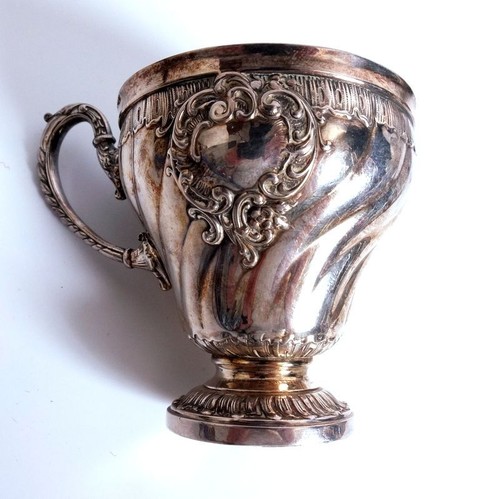 Antik silbertasse wohl - silbertasse,