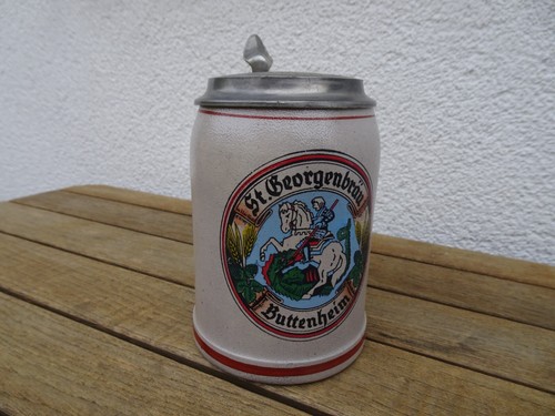 Uralter krug bierkrug mit - 0,5l,
