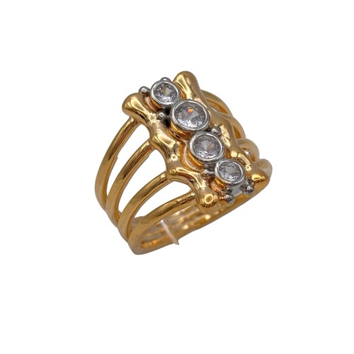 Ring gold damen - ring, edelstahl