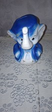 Spardose  Elefant Blau Nichtraucherhaushalt